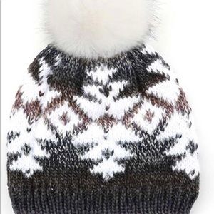 CC Brand Aztec Pom Beanie